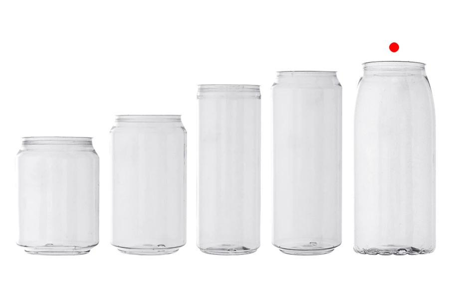 Flacon en plastique (PET) 650 ml transparent avec bouchon en aluminium (nécessite l'utilisation d'une machine à fermer) - 100 pcs Flacon en plastique (PET) 650 ml transparent avec bouchon en aluminium (nécessite l'utilisation d'une machine à fermer) - 100 pcs