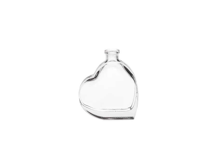 Bouteilles pour faveurs de mariage de 50 ml en forme de coeur Bouteilles pour faveurs de mariage de 50 ml en forme de coeur