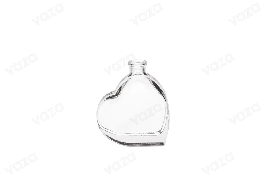 Μπομπονιέρα μπουκαλάκι 50 ml για γάμο σε σχήμα καρδιάς-εικόνα_προϊοντική