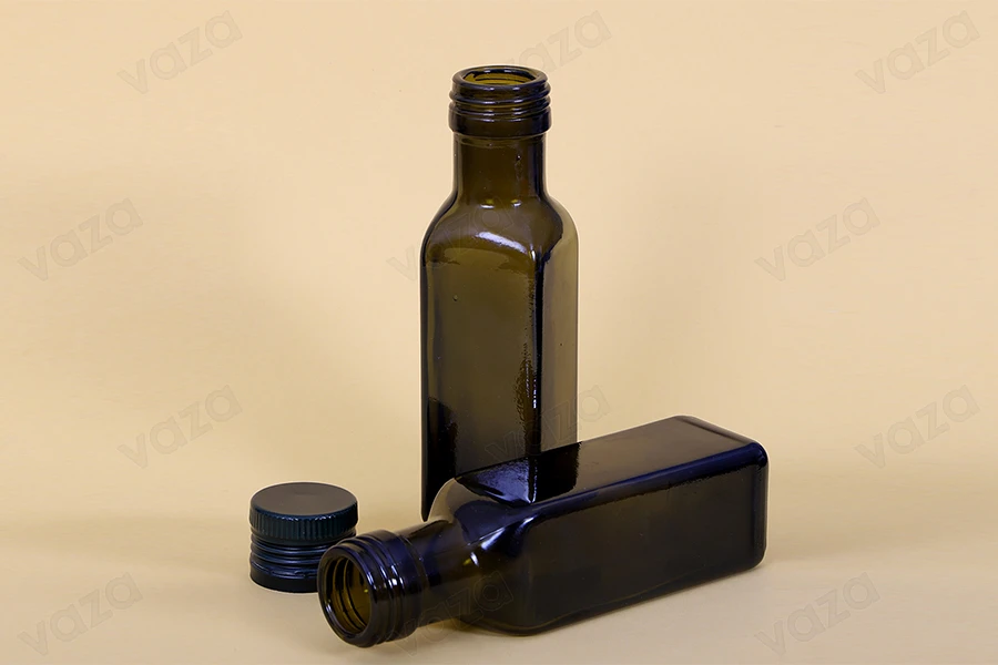 100ml Uvag marasca glass bottle for olive oil with PP31.5 finish 100ml Uvag marasca glass bottle for olive oil with PP31.5 finish-image_group