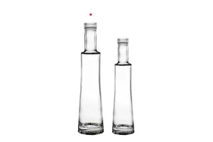Elegant 200ml glass bottle for olive oil and spirits-3