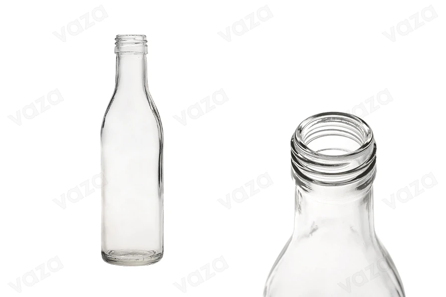 Μπουκάλι για ούζο με βιδωτό στόμιο 200 ml (PP 28)-εικόνα_προϊοντική