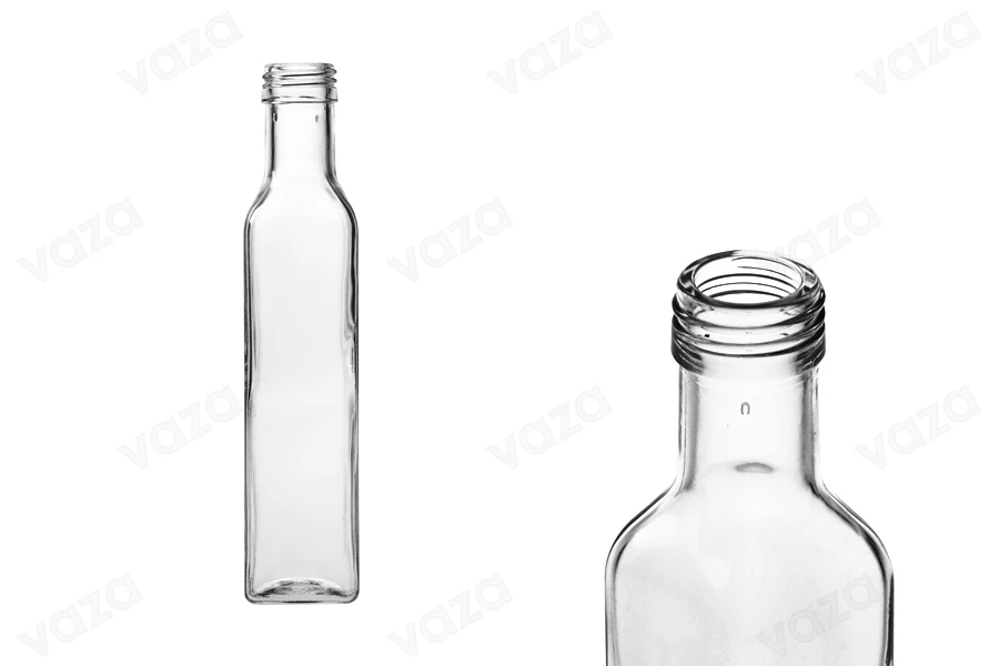 250ml marasca glass bottle for olive oil with PP31.5 finish - available in a package with 48 pcs 250ml marasca glass bottle for olive oil with PP31.5 finish - available in a package with 48 pcs-image_product