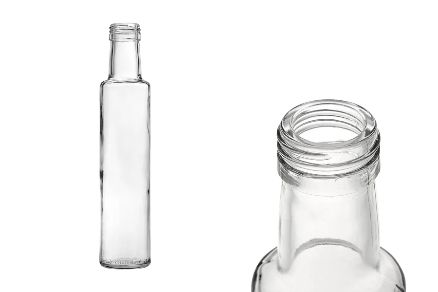 Dorica διάφανο μπουκάλι για ελαιόλαδο και ξύδι 250 ml (PP 31.5) - 50 τμχ Dorica διάφανο μπουκάλι για ελαιόλαδο και ξύδι 250 ml (PP 31.5) - 50 τμχ