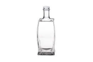 Stylish 500ml square bottle for olive oil and spirits with Gpi 28/400 neck finish