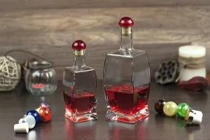 500ml glass bottle for olive oil and spirits with PP19 finish-13