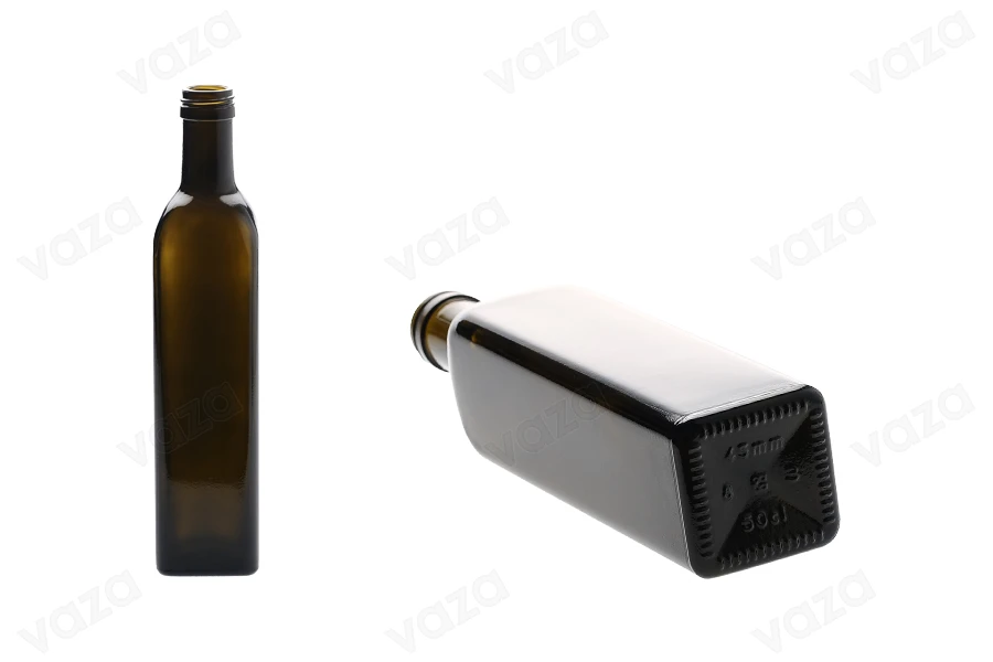 Bottiglia per olio d'oliva da 500 ml Marasca Uvag (PP 31.5) -35 pz-dimensioni_immagine