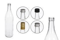 Bottle for vodka and ouzo 700ml