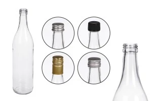 Bouteille de vodka et ouzo 700 ml-2