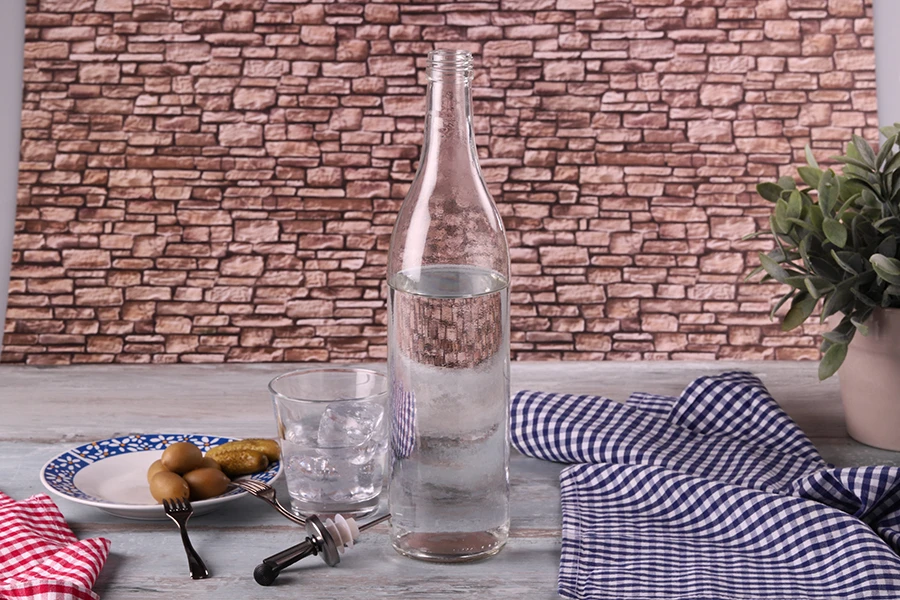 Bottle for vodka and ouzo 700ml