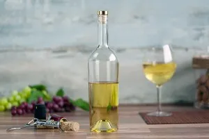 Bouteille de vin transparente de 750 ml Conica-3