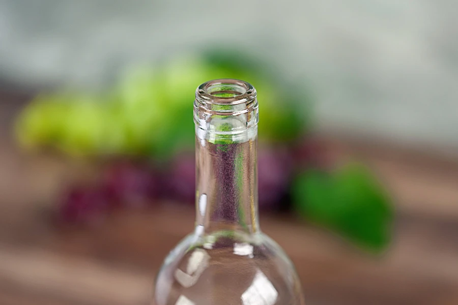 Μπουκάλι για κρασί 750 ml Leggera διάφανο (Φ19)