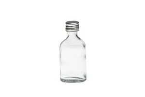 20ml flat glass flask bottle-2