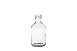 20ml flat glass flask bottle-1