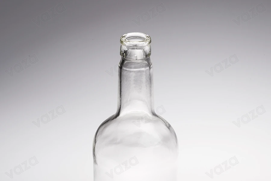 Μπουκάλι γυάλινο 1000 ml για νερό και ποτά με λαιμό για πώμα ασφαλείας 1031/47 (τύπου Guala) Μπουκάλι γυάλινο 1000 ml για νερό και ποτά με λαιμό για πώμα ασφαλείας 1031/47 (τύπου Guala)-