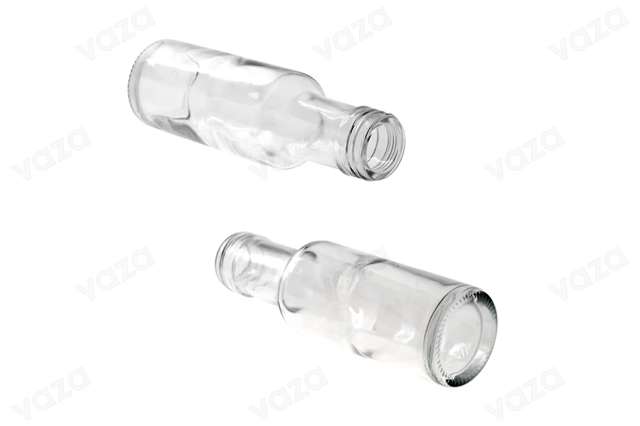 Bouteille transparente pour huile d'olive de 125 ml Dorica (PP 31,5)-