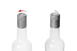 Transparent 700ml water and beverage glass bottle with guala finish - available in a package with 45 pcs-2