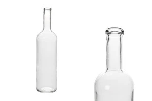 Μπουκάλι 700 ml γυάλινο στρογγυλό-1