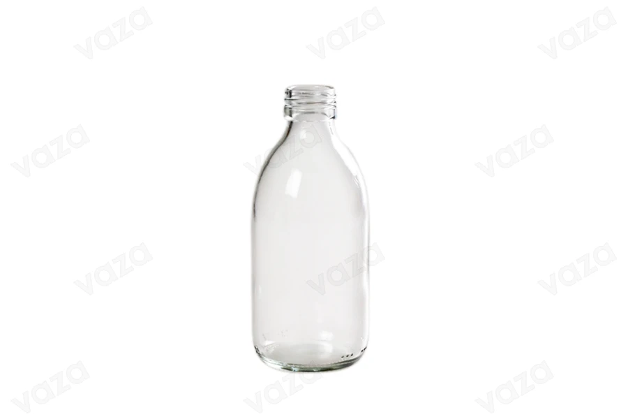 Bottiglia di vetro trasparente da 250 ml.-immagine_prodotto