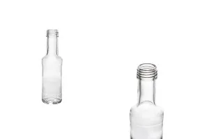 Bouteille transparente en verre de 100 ml pour le vin et les boissons alcoolisées-1