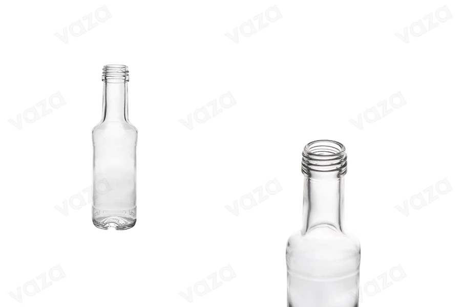 Μπουκάλι 100 ml γυάλινο, διάφανο για κρασί και ποτά-εικόνα_προϊοντική