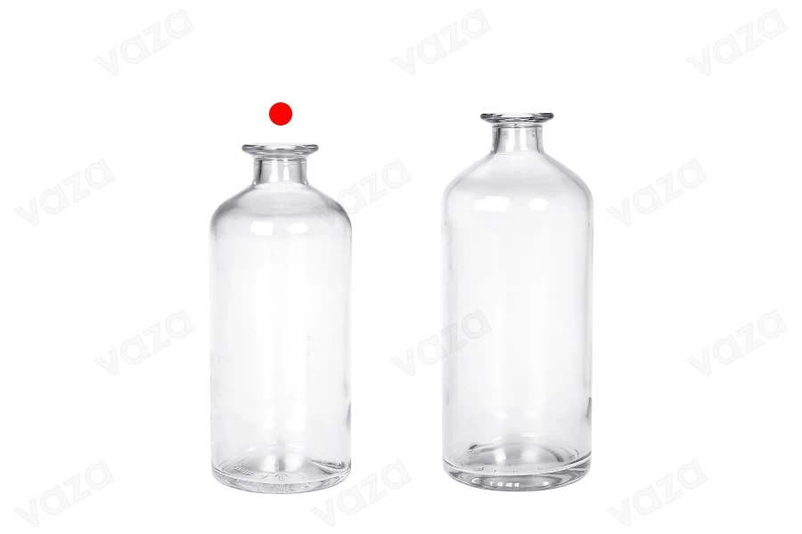 Μπουκάλι γυάλινο κυλινδρικό 500 ml για ποτά-