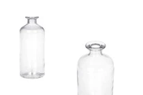 Bouteille cylindrique en verre de 500 ml pour boissons alcoolisées Bouteille cylindrique en verre de 500 ml pour boissons alcoolisées