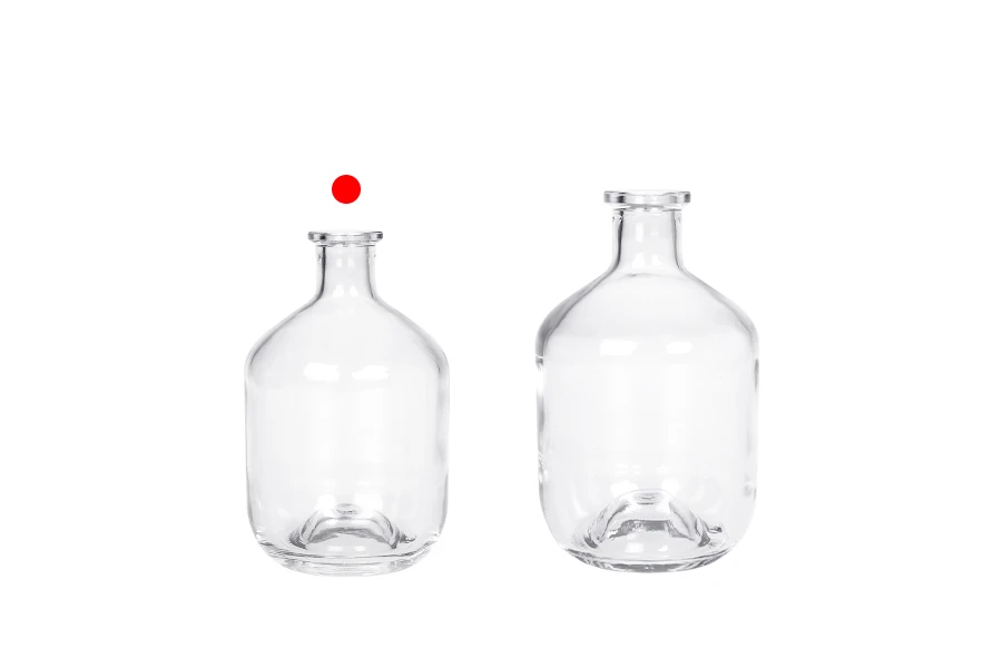Φιάλη 500 ml γυάλινη σε κυλινδρικό σχήμα για ποτά