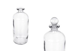 Μπουκάλι γυάλινο κυλινδρικό 700 ml για ποτά-2