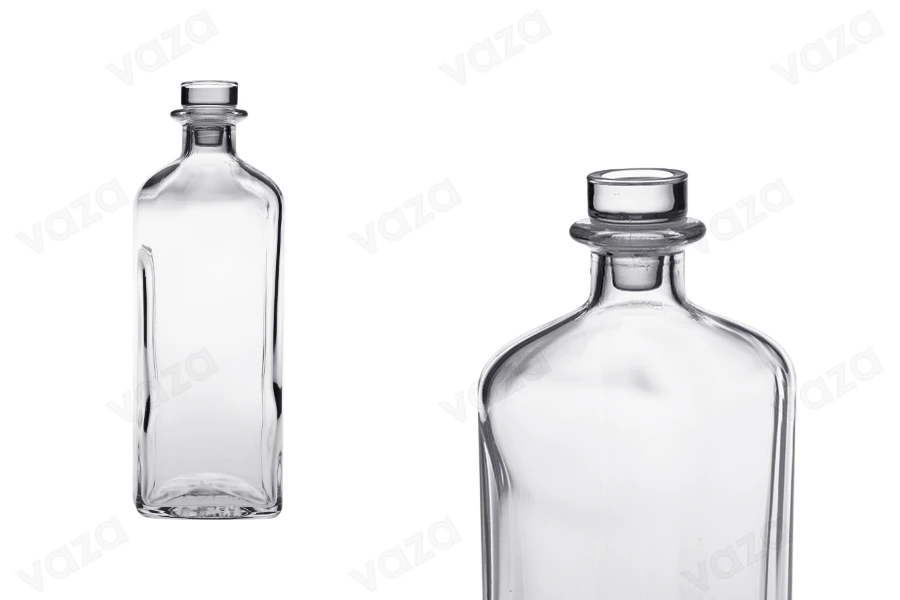 Μπουκάλι γυάλινο 500 ml για ποτά ή λάδι-εικόνα_σύνθεση