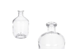 Φιάλη 700 ml γυάλινη σε κυλινδρικό σχήμα για ποτά-1