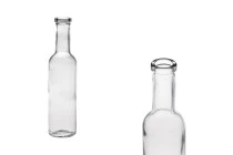 Μπουκάλι γυάλινο 200 ml διάφανο - 25 τμχ