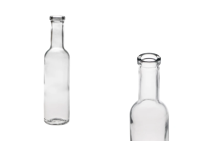 Μπουκάλι γυάλινο 200 ml διάφανο - 25 τμχ