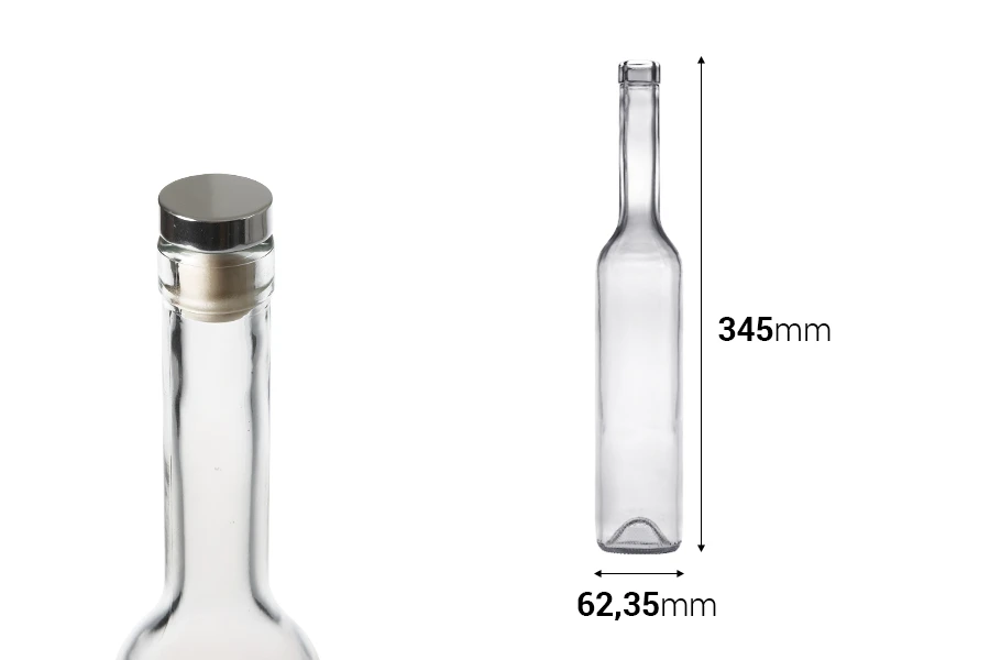 Μπουκάλι γυάλινο 500 ml για ούζο και ποτά