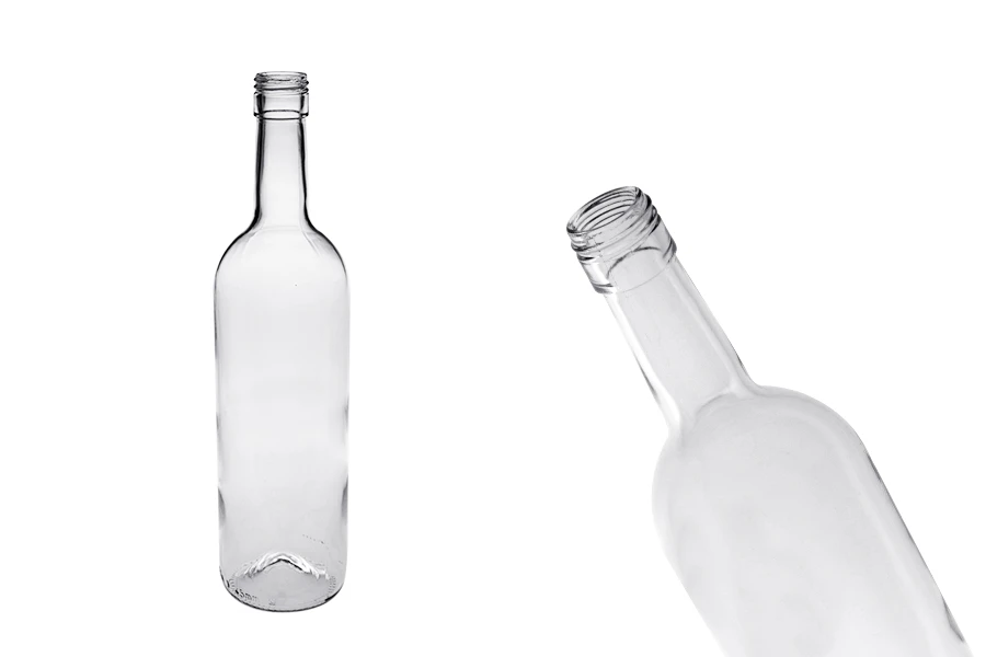 Glasflasche 750ml Stelvin Leggera PP30 für Wein - 35 Stk