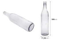 Μπουκάλι γυάλινο διάφανο 700 ml (PP 28) για ούζο Μπουκάλι γυάλινο διάφανο 700 ml (PP 28) για ούζο