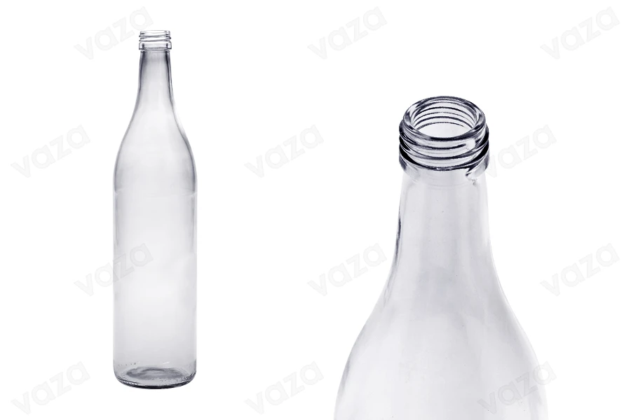 Μπουκάλι γυάλινο διάφανο 700 ml (PP 28) για ούζο Μπουκάλι γυάλινο διάφανο 700 ml (PP 28) για ούζο-εικόνα_προϊοντική