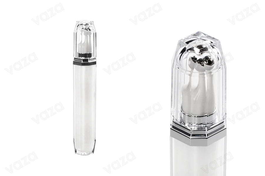 Μπουκαλάκι ακρυλικό για καλλυντική χρήση 20 ml με αντλία roll-on και καπάκι-εικόνα_προϊοντική