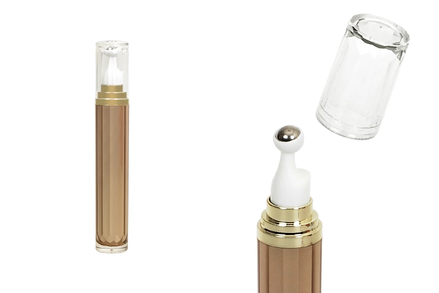 Μπουκαλάκι ακρυλικό για καλλυντική χρήση 20 ml με αντλία roll-on και καπάκι