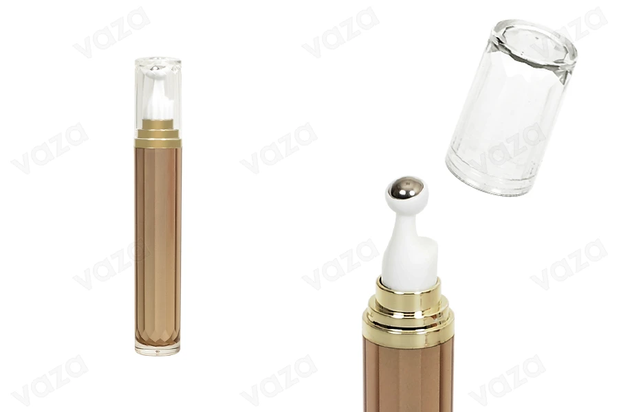 Μπουκαλάκι ακρυλικό για καλλυντική χρήση 20 ml με αντλία roll-on και καπάκι-εικόνα_προϊοντική