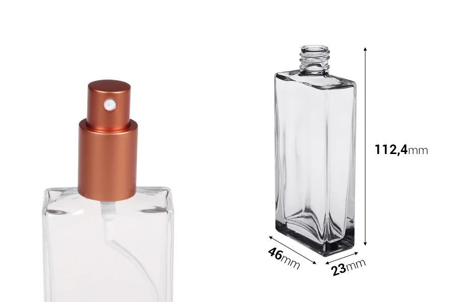 Γυάλινο μπουκάλι αρωμάτων 50 ml (18/415) Γυάλινο μπουκάλι αρωμάτων 50 ml (18/415)