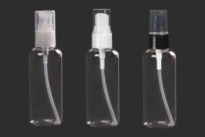 Bouteille de 100 ml en plastique (PET) avec pompe - 12 pcs-1