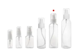 Bouteille PET de 150 ml avec pompe pour crème en lot de 12 pièces-7