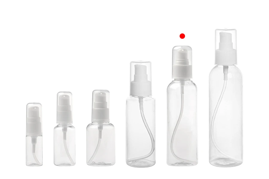 PET Μπουκάλι 150 ml με αντλία για κρέμα σε συσκευασία των 12 τεμαχίων PET Μπουκάλι 150 ml με αντλία για κρέμα σε συσκευασία των 12 τεμαχίων