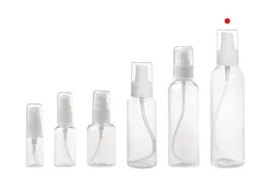 Bouteille PET de 200 ml avec pompe pour crème en lot de 12 pièces-6