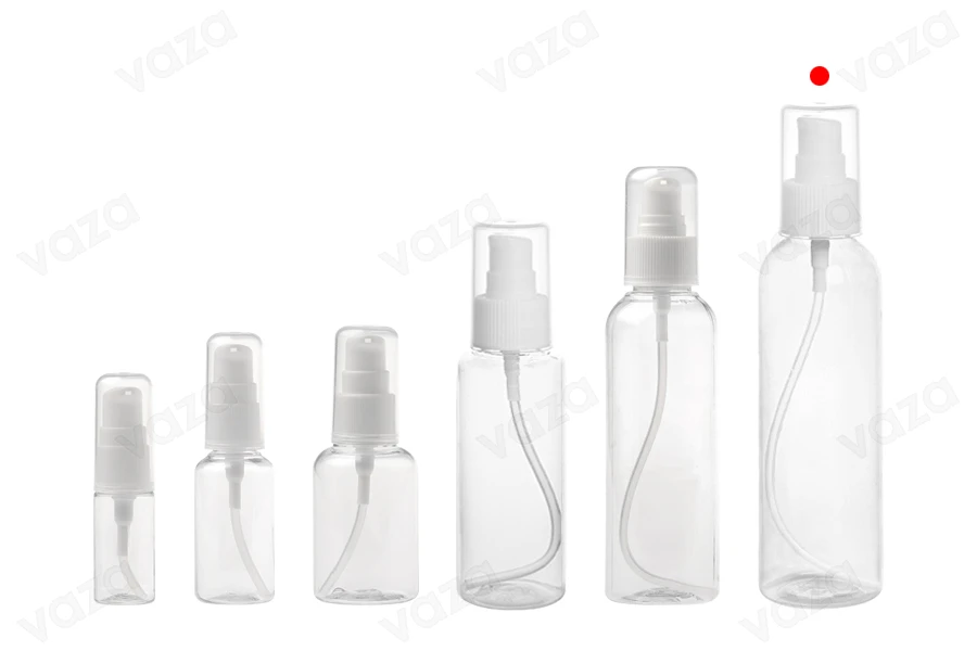 PET Μπουκάλι 200 ml με αντλία για κρέμα σε συσκευασία των 12 τεμαχίων-εικόνα_σύνθεση