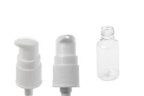 PET Μπουκάλι 30 ml με αντλία για κρέμα σε συσκευασία των 12 τεμαχίων