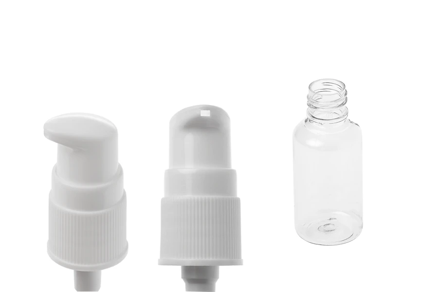 PET Μπουκάλι 30 ml με αντλία για κρέμα σε συσκευασία των 12 τεμαχίων