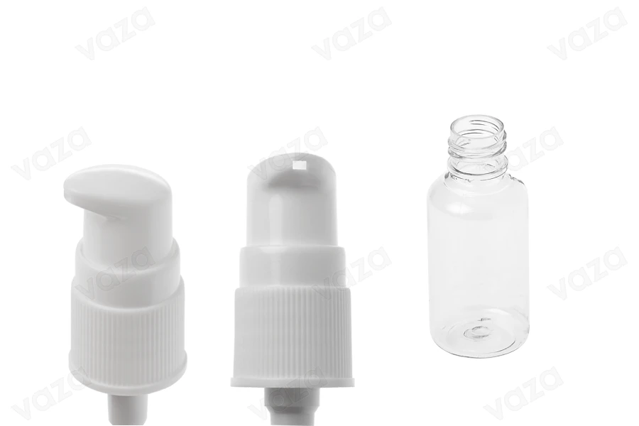 PET Μπουκάλι 30 ml με αντλία για κρέμα σε συσκευασία των 12 τεμαχίων PET Μπουκάλι 30 ml με αντλία για κρέμα σε συσκευασία των 12 τεμαχίων-εικόνα_σύνθεση