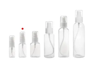 Bouteille PET de 30 ml avec pompe pour crème en lot de 12 pièces-6